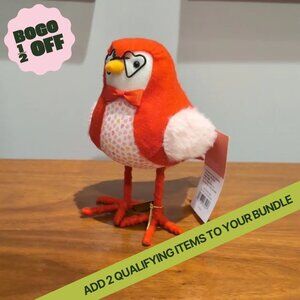 Target Valentine’s Day Featherly Friends Bird Figure 2022 2023 Fledge NWT